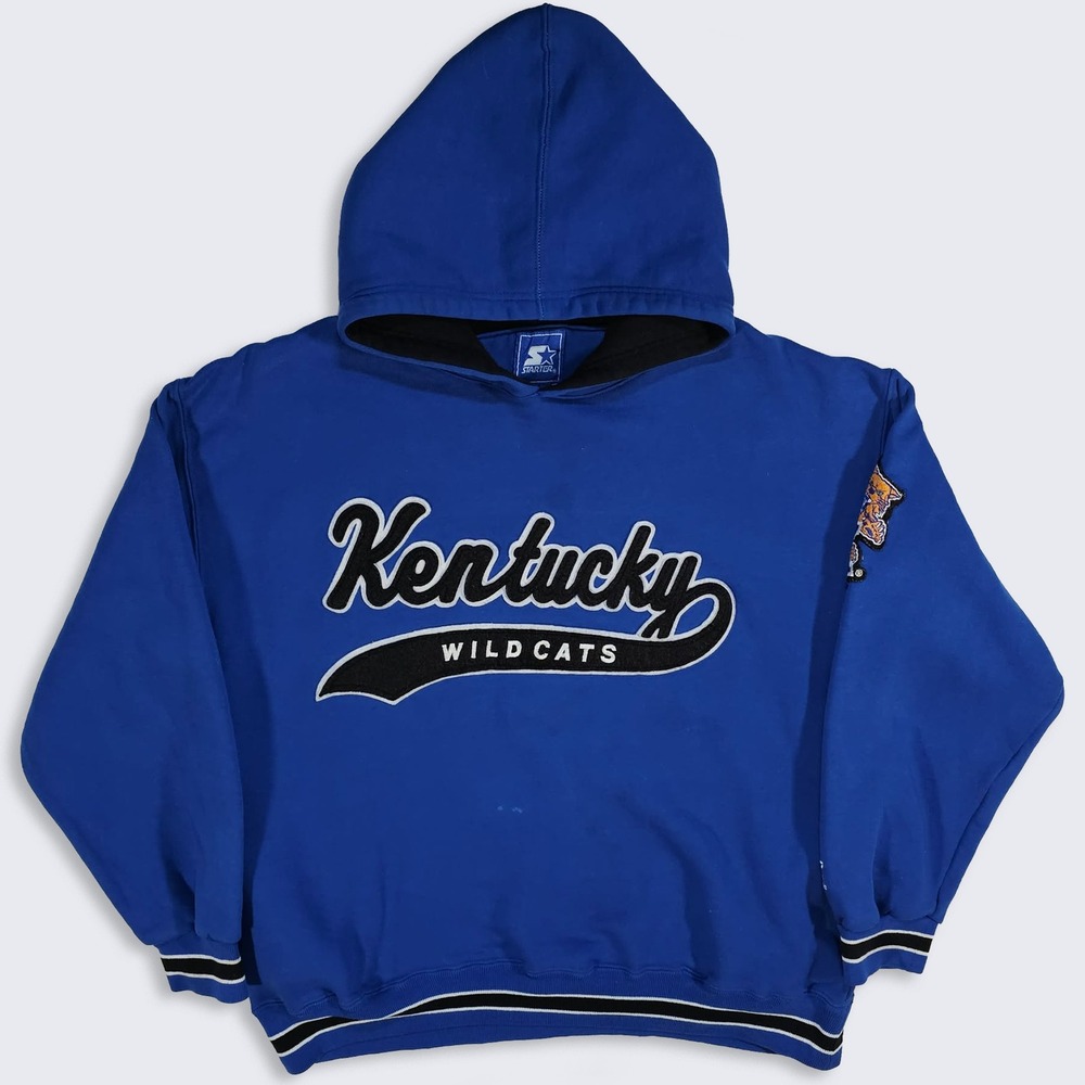 Kentucky Wildcats Vintage 90s Starter Hoodie Sweatshirt